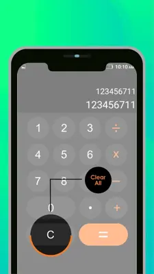 Calculator android App screenshot 0