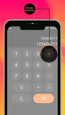 Calculator android App screenshot 4